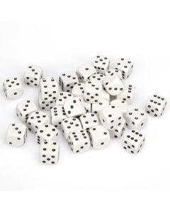 12mm Dice - Pack Of 20 - White