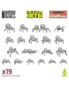 3D printed set - Giant Spiders - Green Stuff World