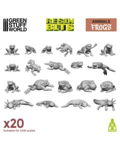 3D printed set - Frogs and Toads - Green Stuff World