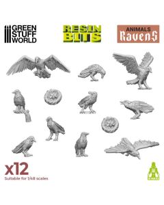 3D printed set - Ravens - Green Stuff World