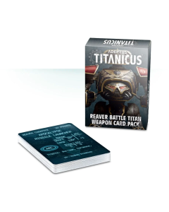 Adeptus Titanicus Reaver Battle Titan Weapon Card Pack