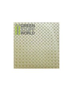 ABS Plasticard - Thread DOUBLE DIAMOND Textured Sheet - A4 - GSW-1101