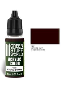 Acrylic Color CHOCO BROWN 17ml - Green Stuff World-1831