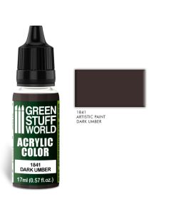 Acrylic Color DARK UMBER 17ml - Green Stuff World-1841