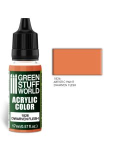 Acrylic Color DWARVEN FLESH 17ml - Green Stuff World-1826
