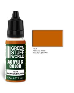 Acrylic Color FOXHIDE BROWN 17ml - Green Stuff World-1830