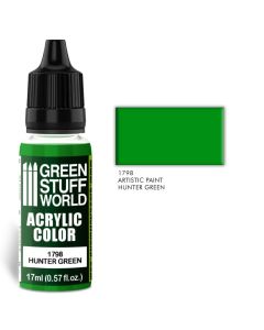 Acrylic Color HUNTER GREEN 17ml - Green Stuff World-1798