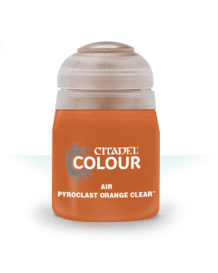 Air: Pyroclast Orange Clear (24Ml) 6Pk - GW-28-61