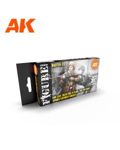 Waffen Spring-Summer Camouflage 3G Paint Set - AK Interactive - AK11626