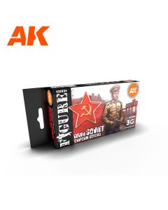 Soviet WWWII Uniform Colors 3G - AK Interactive - AK11635