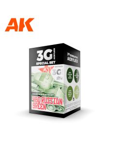 4BO Russian Green Modulation Set - AK Interactive - AK11639