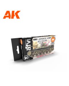 WWII Japanese Army AFV Colors SET 3G - AK Interactive - AK11774