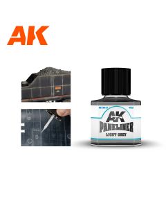 Light Grey Paneliner 40 ml - AK Interactive