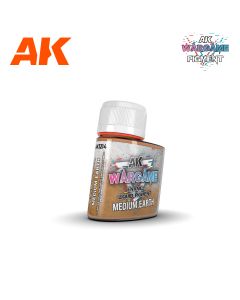 Medium Earth 35Ml. - AK1214 - Wargame Liquid Pigment AK Interactive