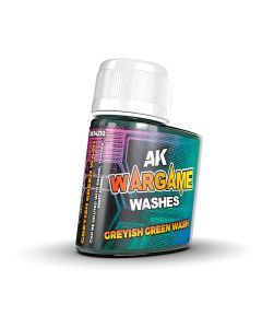 AK Interactive Greyish Green Wash 35ml - AK14210