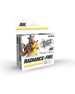 The Inks - Radiance & Fire Set - AK Interactive