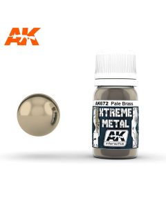 Xtreme Metal Pale Brass AK Interactive - AK672