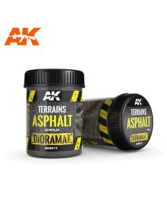 Terrains Asphalt - 250Ml (Acrylic) - AK8013 - AK Interactive