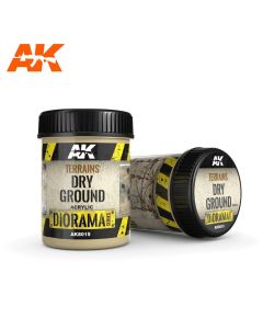 Terrains Dry Ground - 250Ml (Acrylic) - AK8015 - AK Interactive