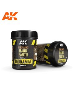 Terrains Dark Earth - 250Ml (Acrylic) - AK8018 - AK Interactive