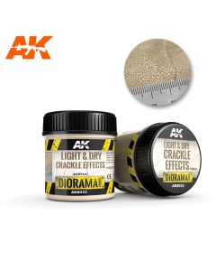 Light & Dry Crackle Effects - 100Ml (Acrylic) - AK8033 - AK Interactive