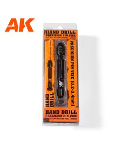 Hand Drill Precision Pin Vise (Fits 0.2Mm – 3.4Mm) - AK Interactive - AK9006