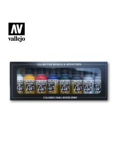 Vallejo Model Air Set - Basic Colors (x8) - 71.174