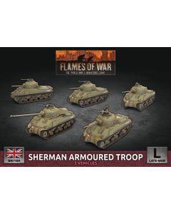 Sherman Armoured Troop - Flames of War