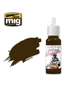 Burnt Brown Red 17ml Ammo By Mig - AMMOF553