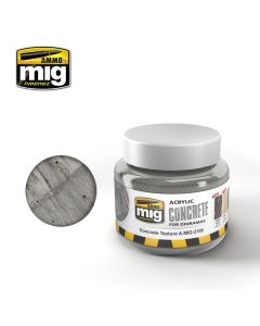 Acrylic Concrete - Concrete Texture 250ml Ammo By Mig - MIG2108