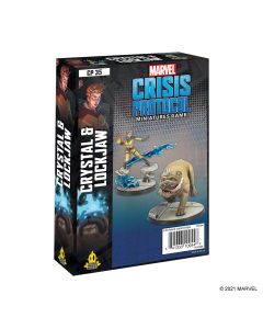 Crystal and Lockjaw: Marvel Crisis Protocol