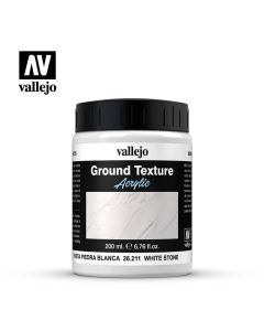 Vallejo Stone Textures - White Stone Paste 200ml - 26.211