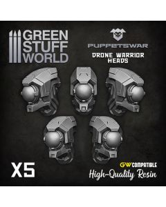Drone Warrior Heads - Puppetswar