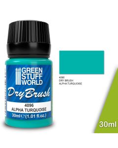 Dry Brush - ALPHA TURQUOISE 30 ml - Green Stuff World
