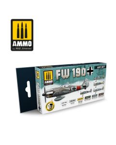FW190 Air Paint Set - Ammo By Mig - MIG7257