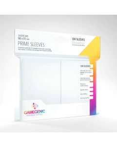 Prime Card Sleeves - White (100) 66x91mm - GGS11017ML