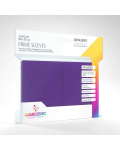 Prime Card Sleeves - Purple (100) 66x91mm - GGS11021ML