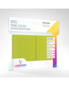 Prime Card Sleeves - Lime (100) 66x91mm - GGS11022ML