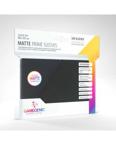 Matte Prime Card Sleeves - Black (100) 66x91mm - GGS11030ML