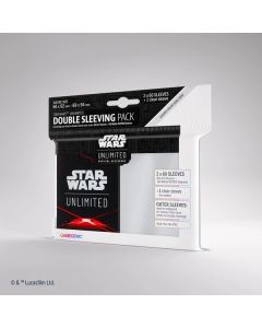 Star Wars: Unlimited Double Sleeving Pack - Space Red