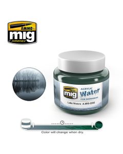 Acrylic Water - Lake Waters 250ml Ammo By Mig - MIG2202