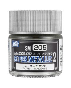 Super Metallic II – Super Titanium 10ml Mr Hobby - SM-205