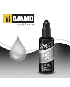 Light Grey Acrylic Shader Ammo By Mig 10ml - MIG856