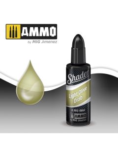 Light Olive Drab Acrylic Shader Ammo By Mig 10ml - MIG864