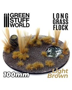 Long Grass Flock 100mm - Light Brown - Green Stuff World - 3350