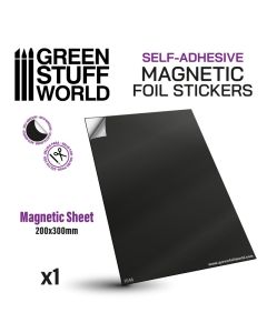 Magnetic Sheet - Self Adhesive - Green Stuff World - 1046