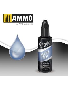 Marine Blue Acrylic Shader Ammo By Mig 10ml - MIG861