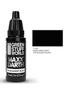 Maxx Darth Black Paint 17 ml - Green Stuff World
