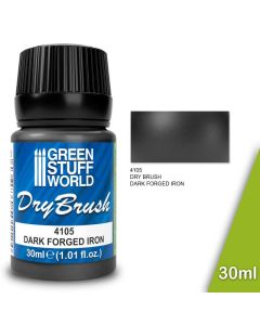 Metallic Dry Brush - DARK FORGED IRON 30 ml - Green Stuff World