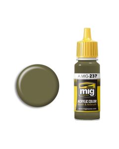 FS 23070 Dark Olive Drab 17ml  - Ammo By Mig - MIG237